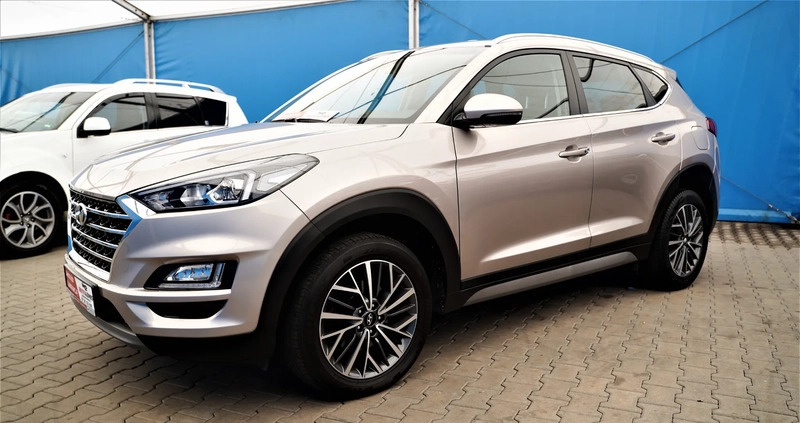 ryn Hyundai Tucson cena 93990 przebieg: 80900, rok produkcji 2019 z Ryn